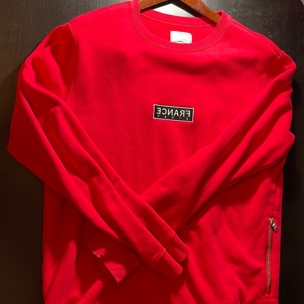 Red France Crewneck